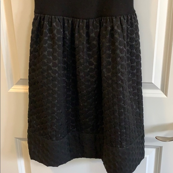 Kinsley black babydoll with textured glitter bttm - Picture 2 of 3